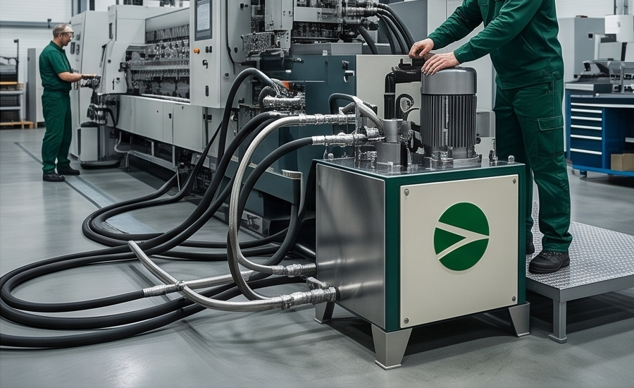 uma unidade hidráulica para máquinas industriais, como funciona, qual melhor, drausuisse